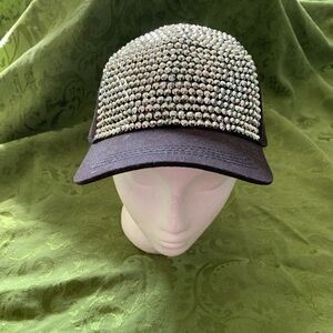 Women’s Mudd black Rhinestone Studded Cap, NWT.